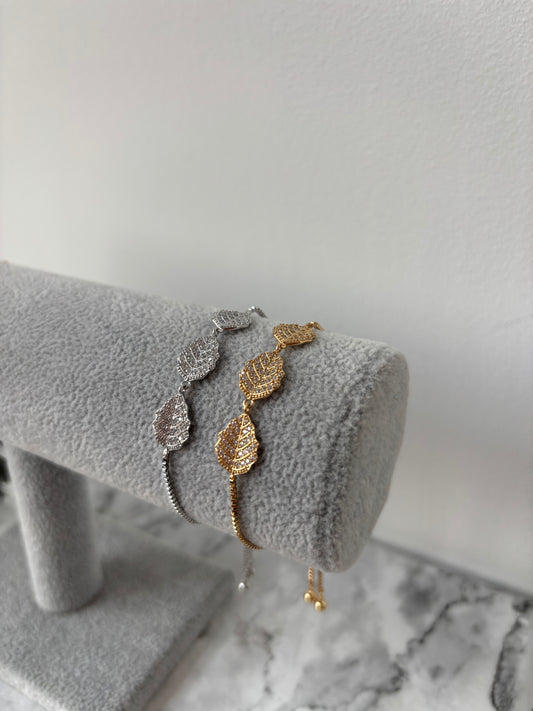 Olive leaf bracelet