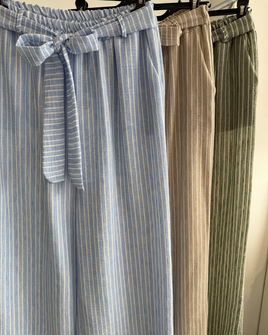 Stella Striped Trousers