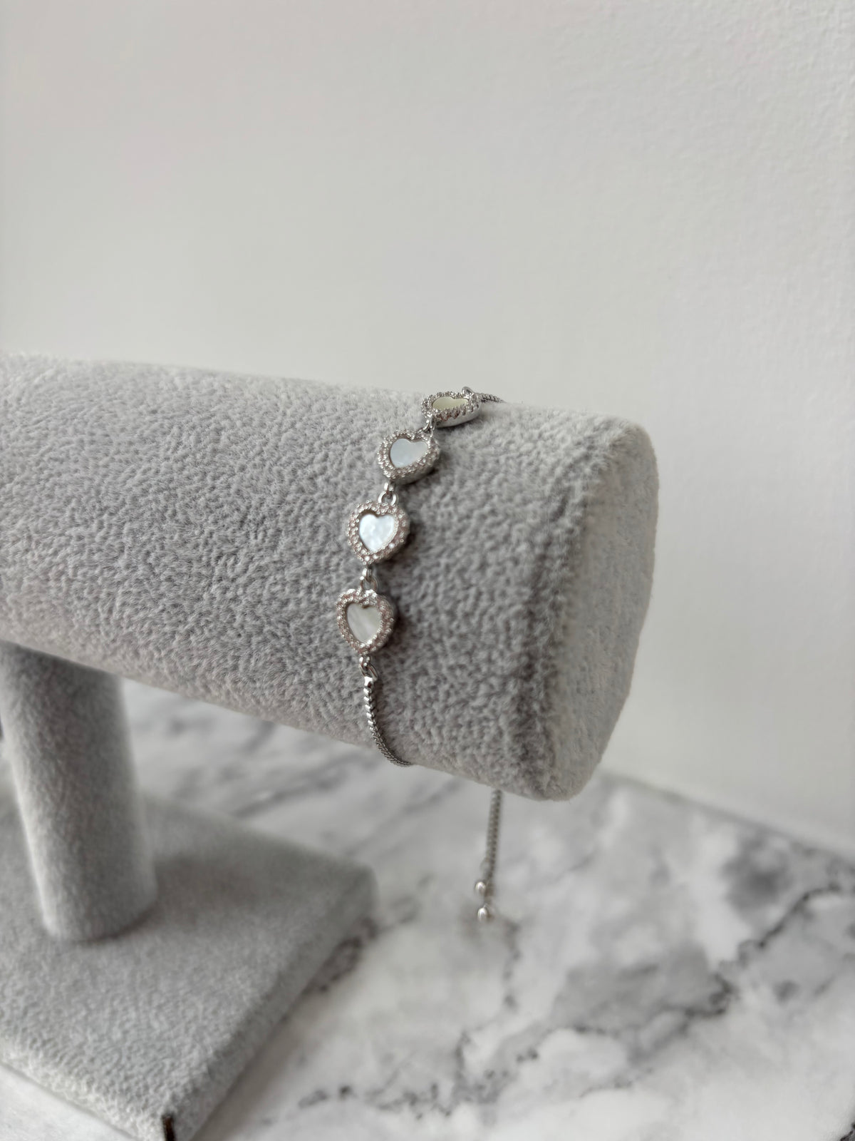 Annie multi-heart bracelet