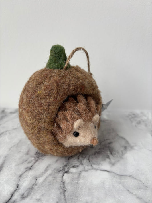 Hedgehog decoration