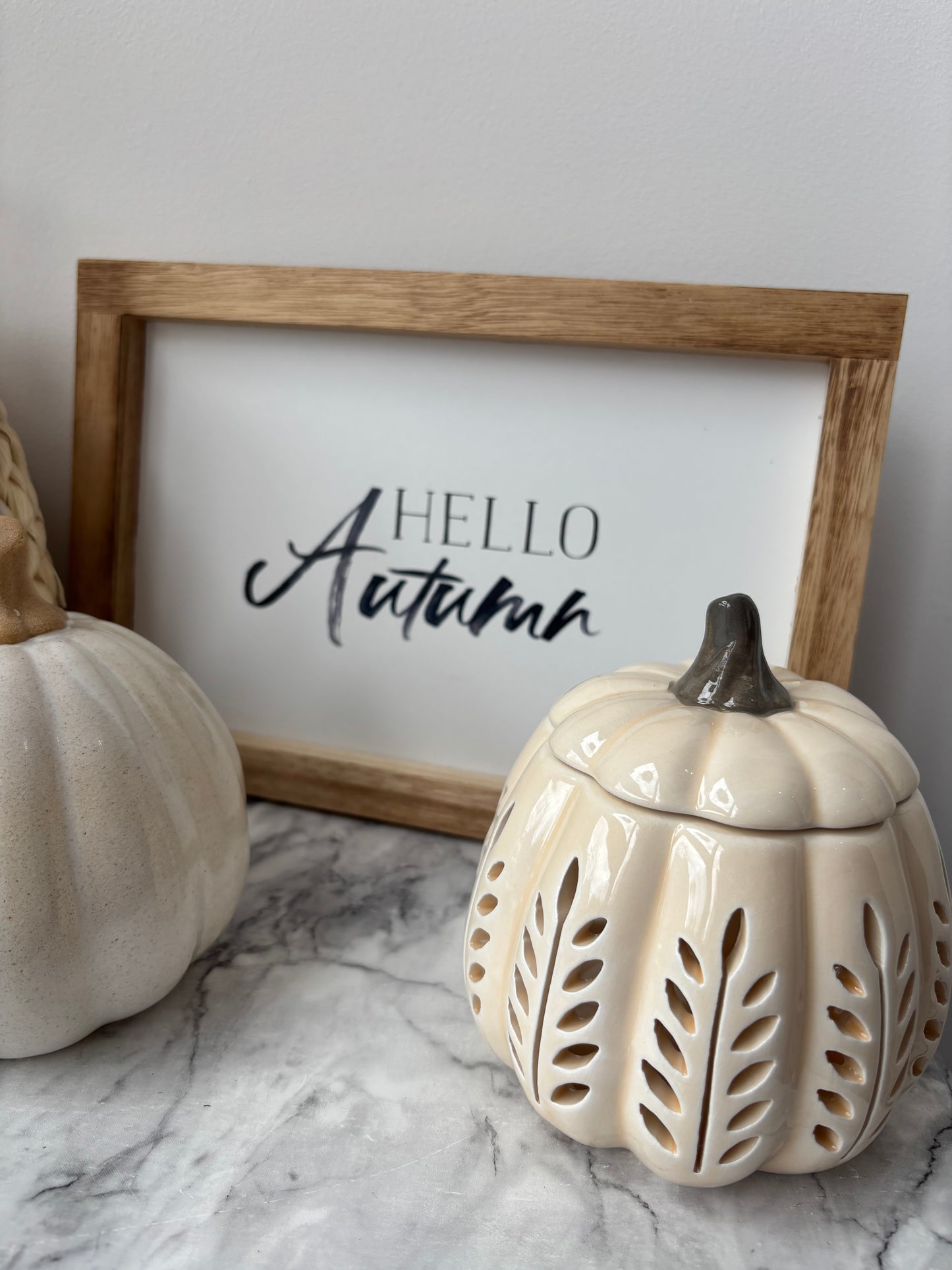 Hello autumn frame