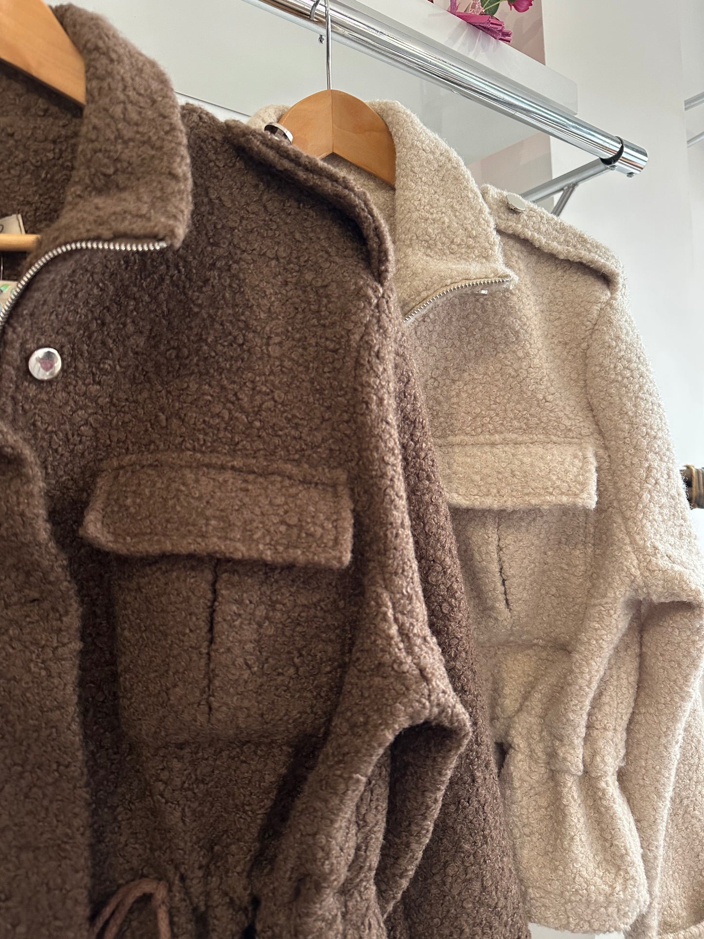 Charlotte Teddy Jacket