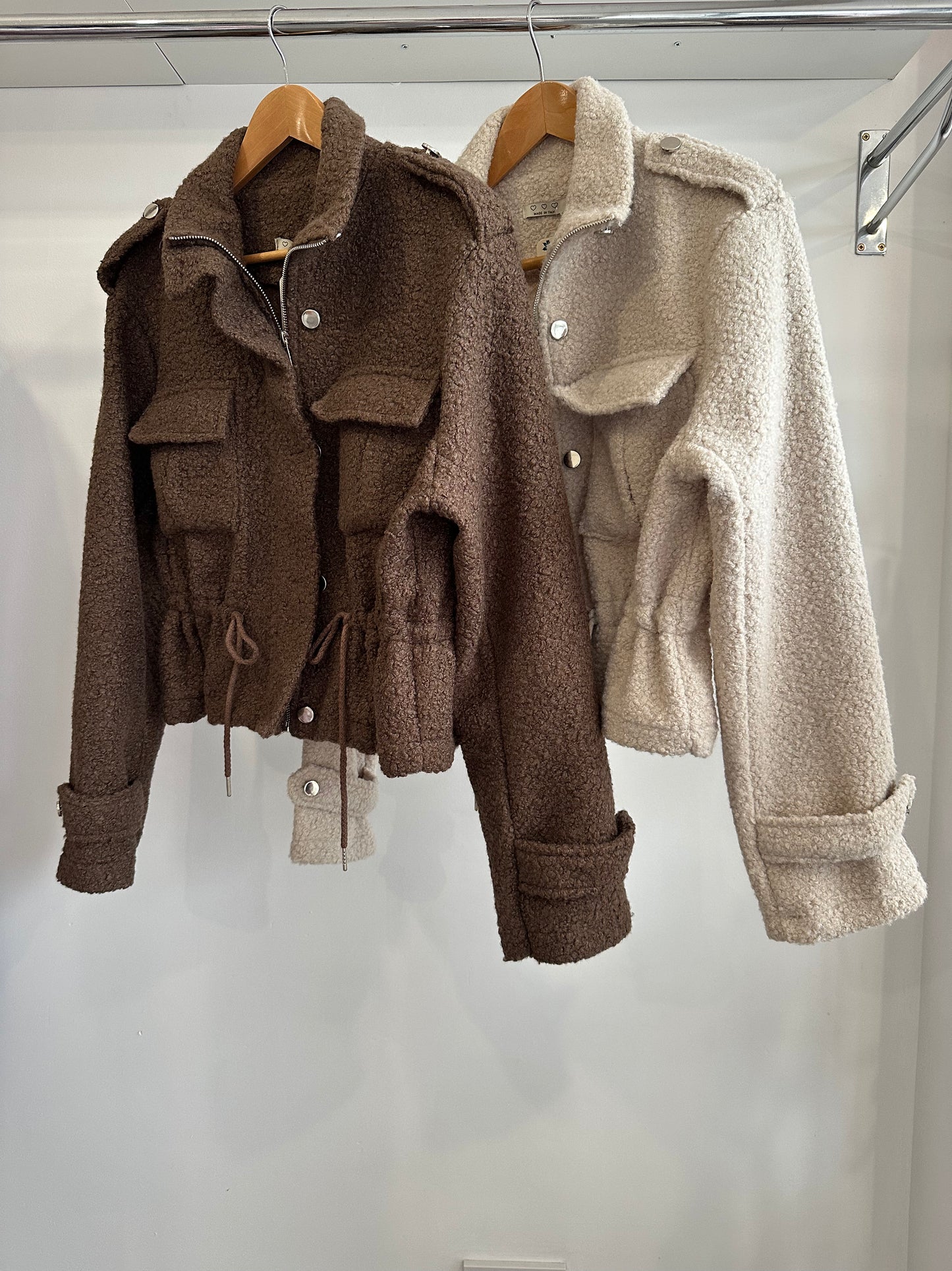 Charlotte Teddy Jacket