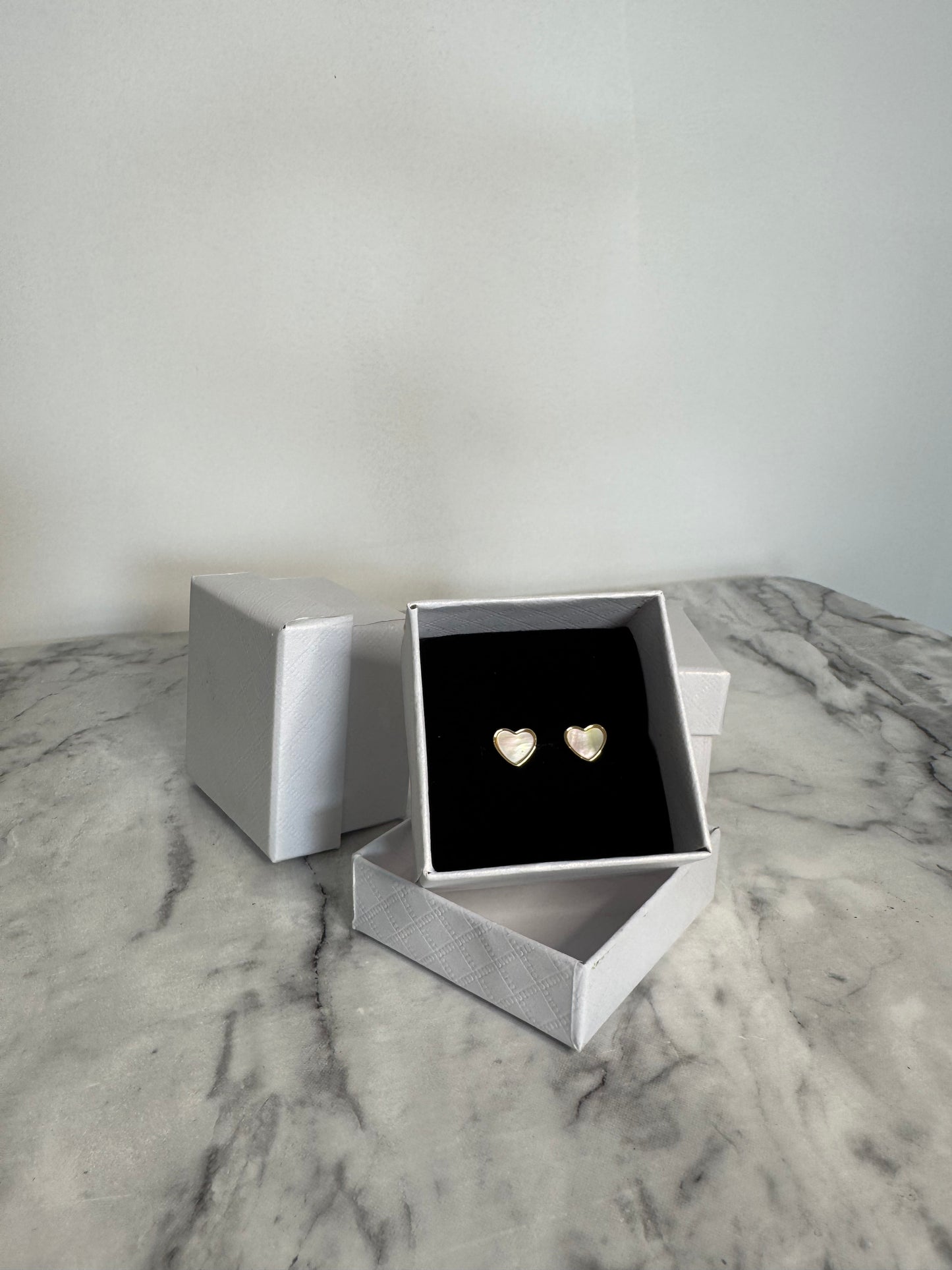 Elizabeth Heart Studs