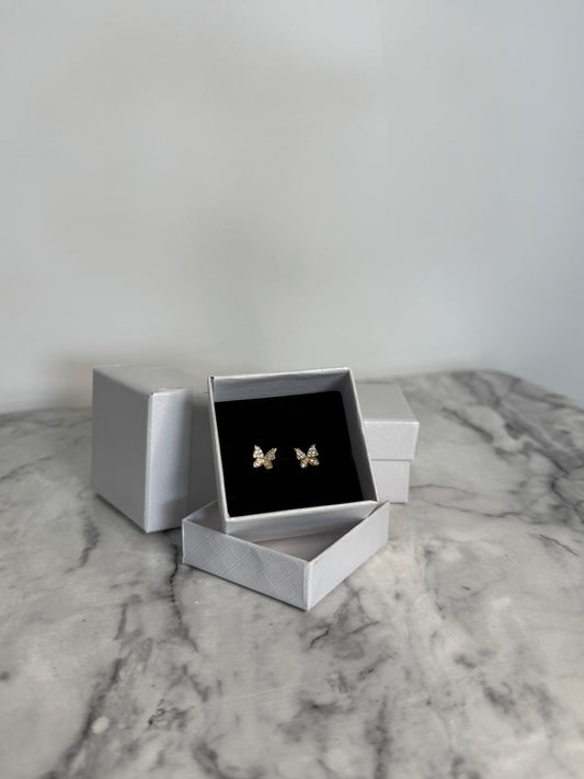 Flora Butterfly Studs