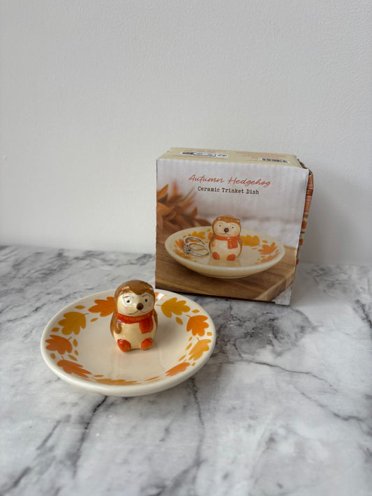 Hedgehog trinket tray