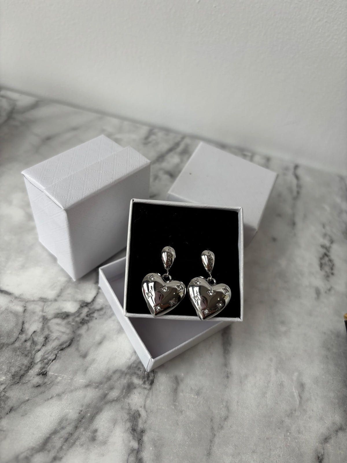 Harriet heart earrings