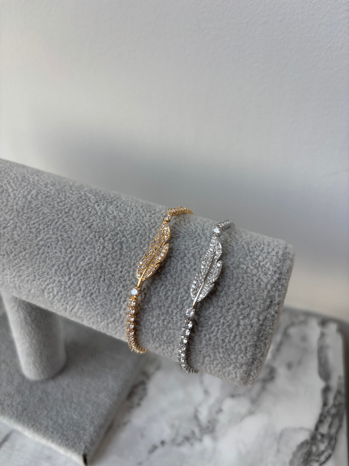 Faye Feather Bracelet