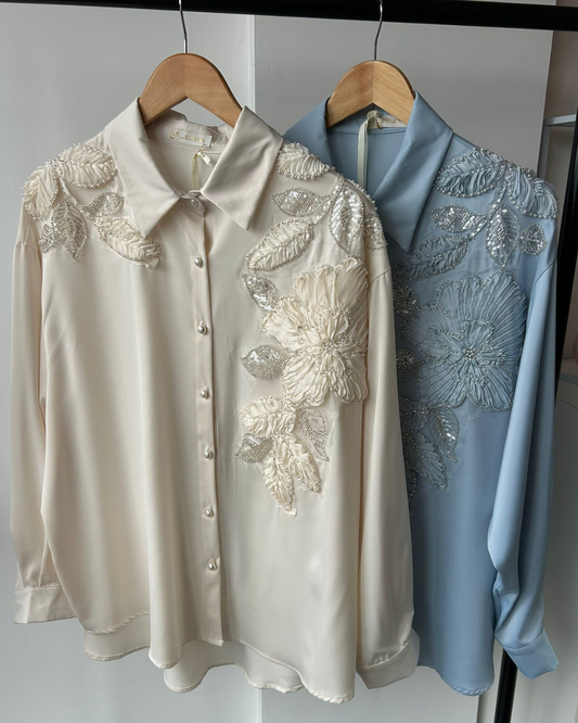 Chantelle Silk Embroidered Shirt