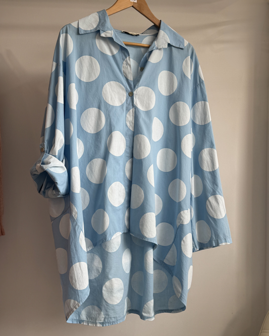 Poppy Poka Dot Shirt