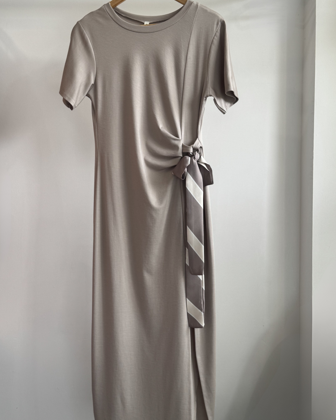 Willow Stripe Bow Maxi