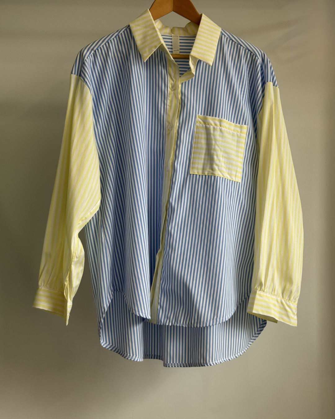 Mila Block Contrast Shirt