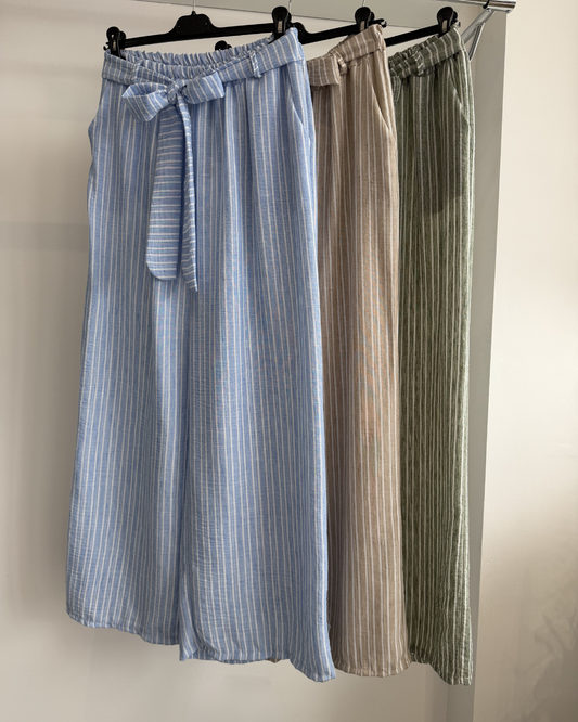 Stella Striped Trousers