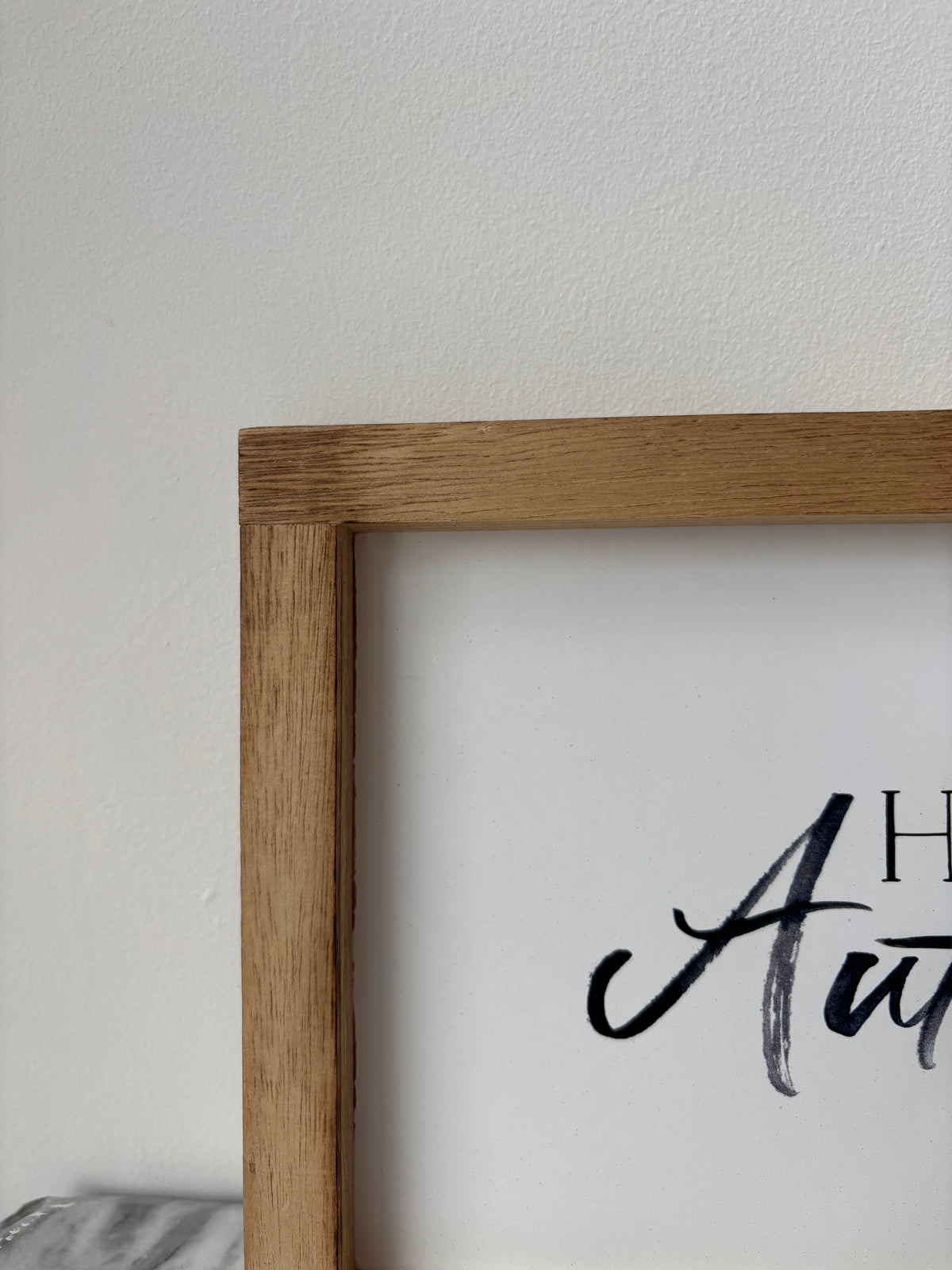 Hello autumn frame