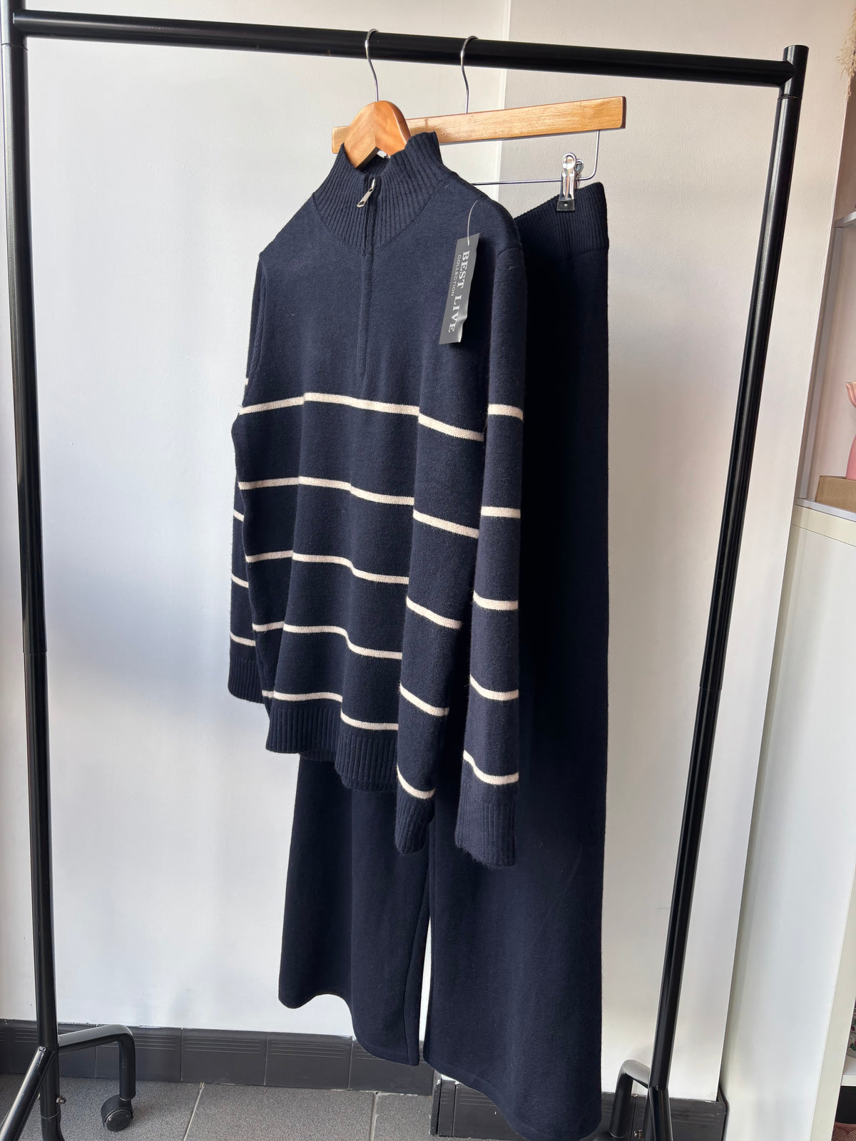 Susie Knitted Stripe Set