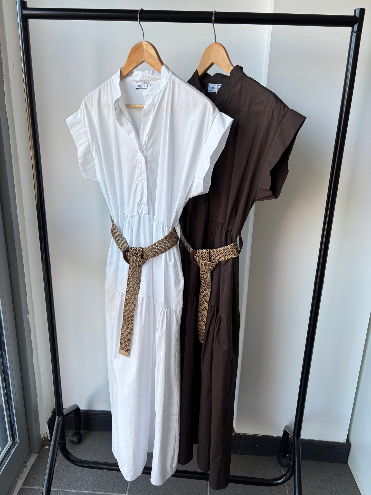 Natalie belted dress