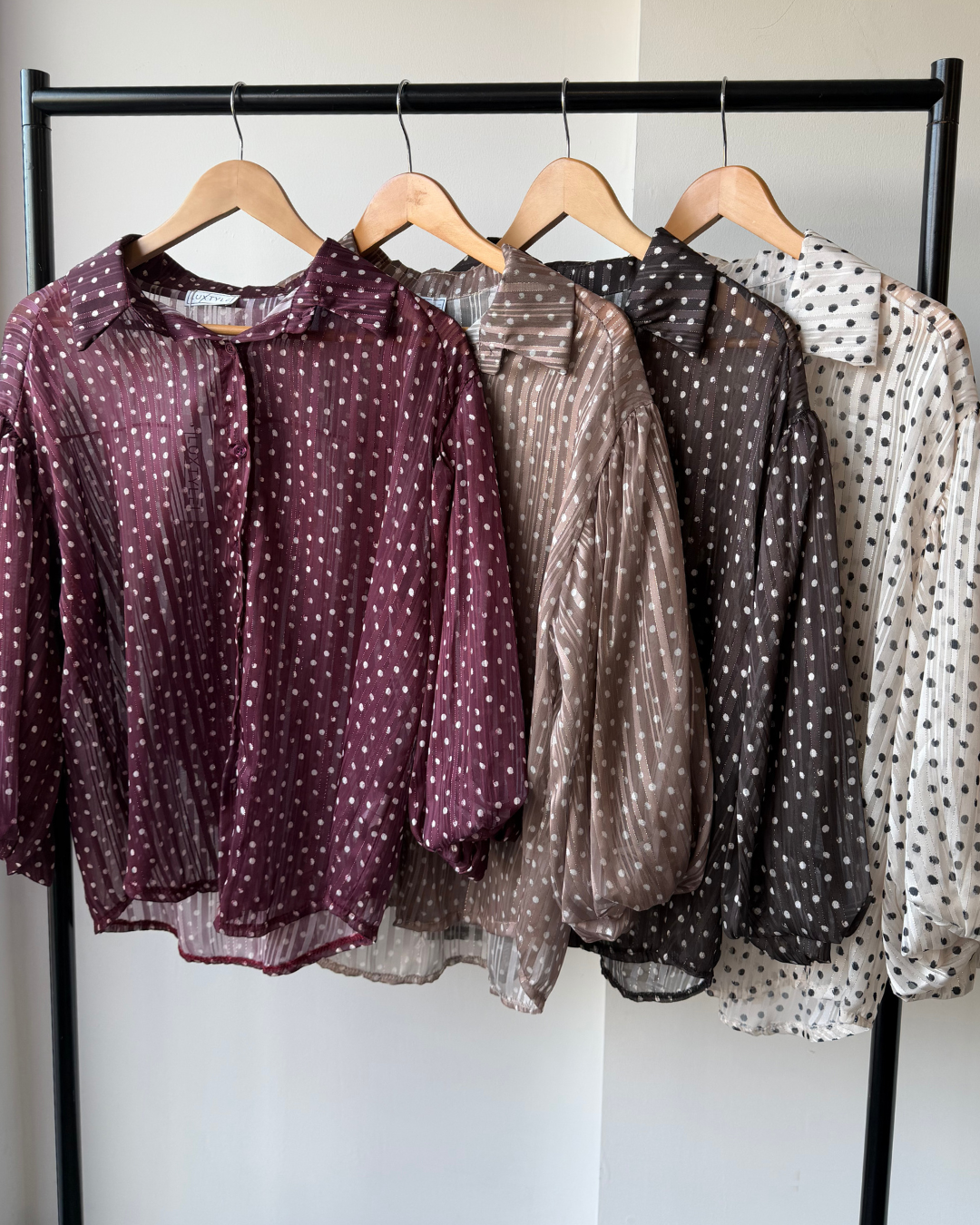 Dotty Poka Dot Blouse  