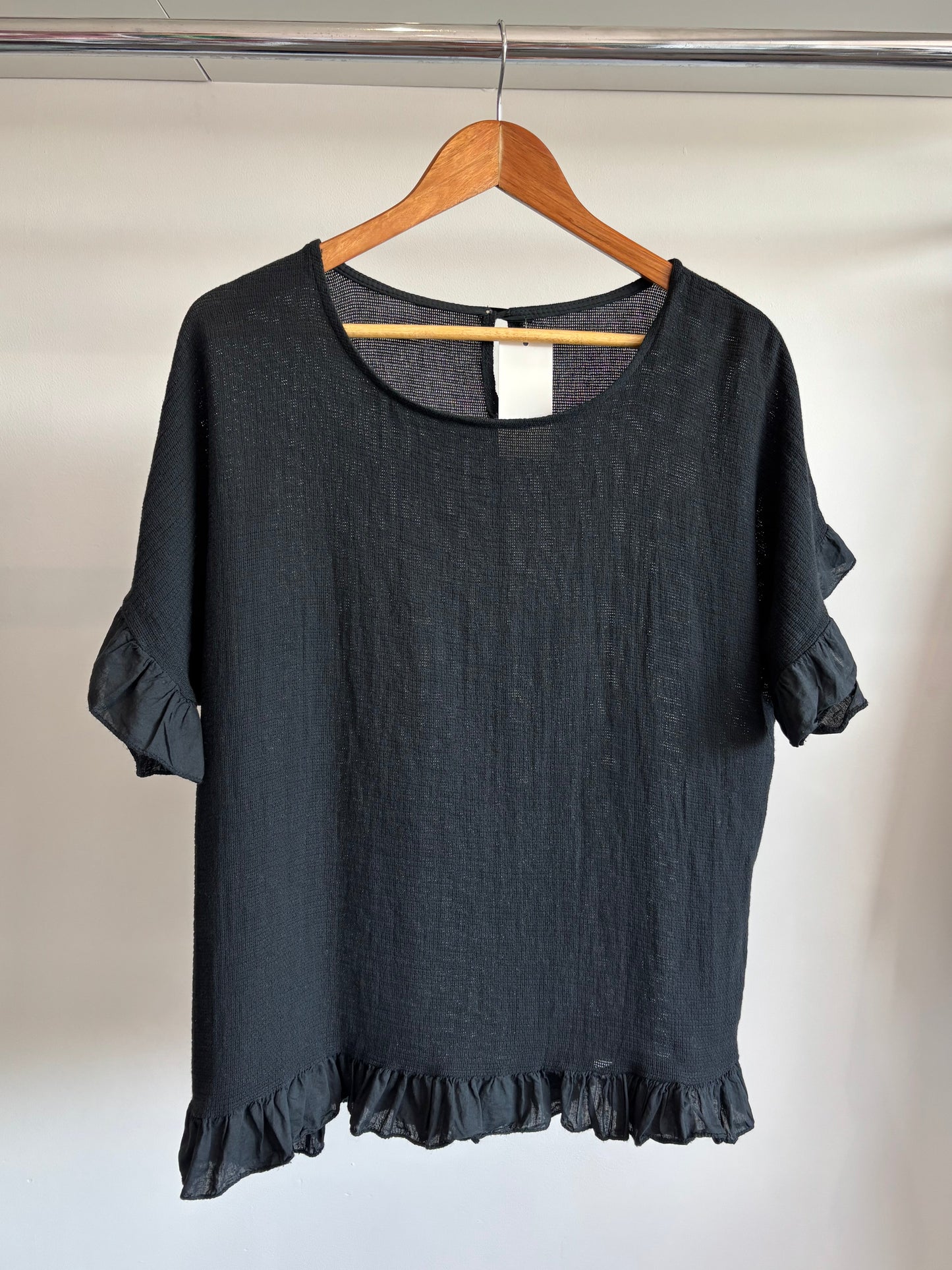 Georgia frill sleeve top