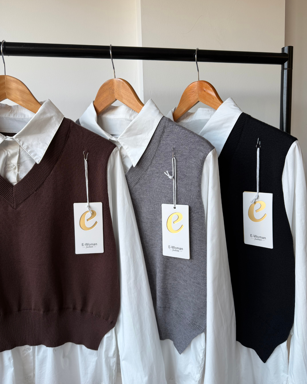 Alexa Shirt & V-Neck Combo