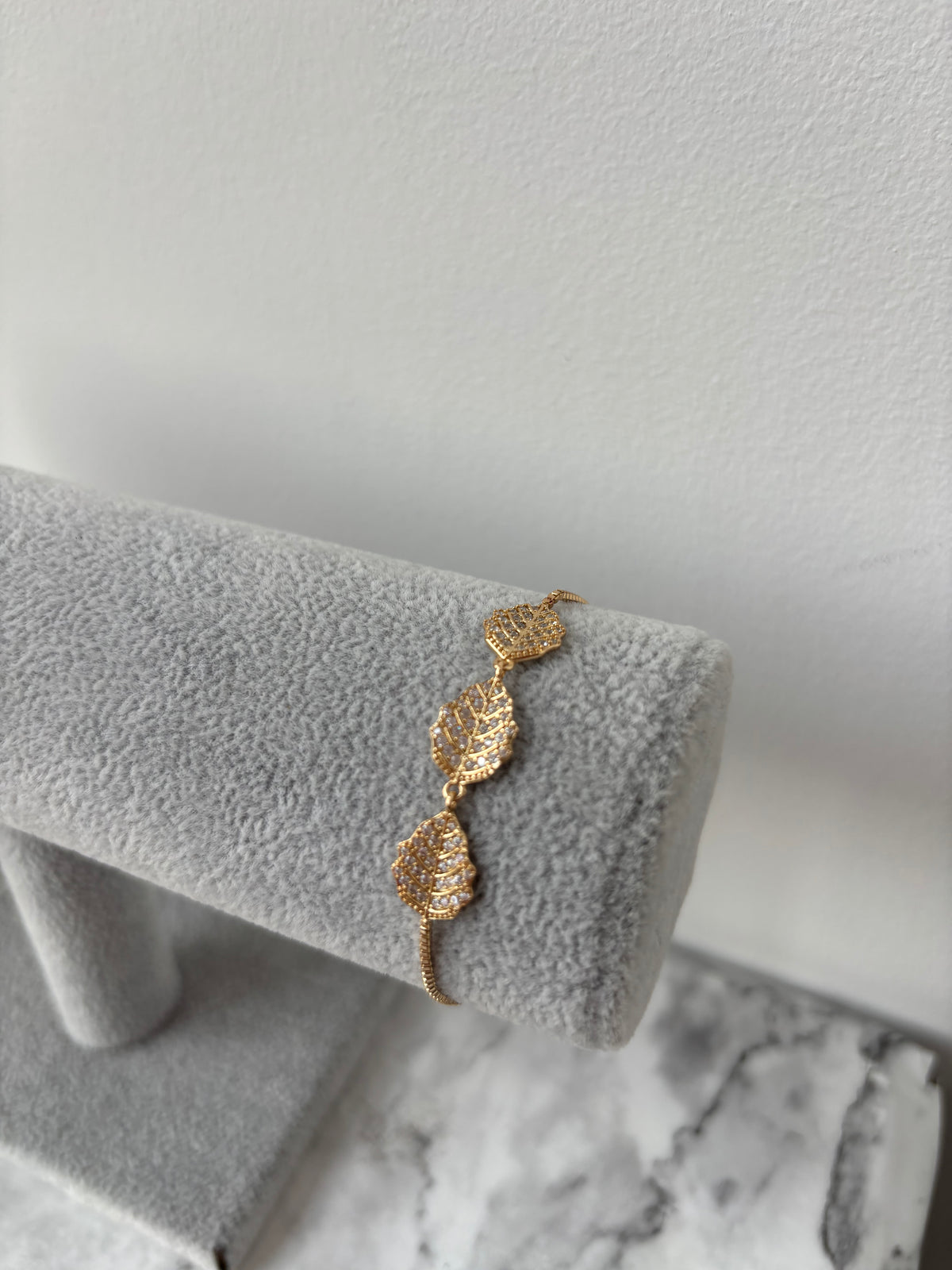 Olive leaf bracelet