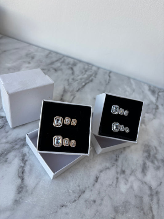 Trio earring set