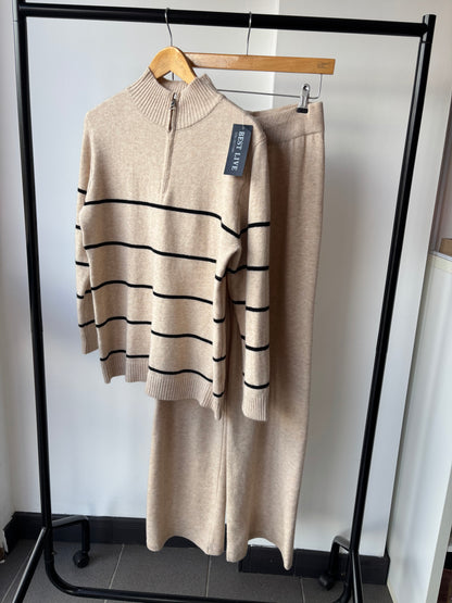 Susie Knitted Stripe Set