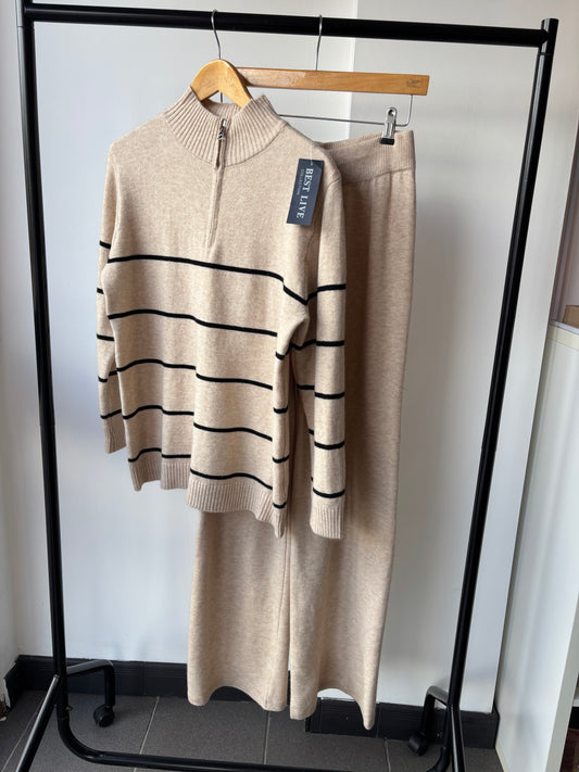 Susie Knitted Stripe Set