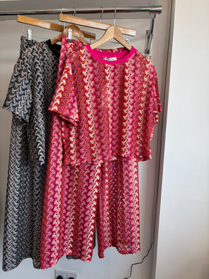 Zoe Zig Zag Two Piece Set