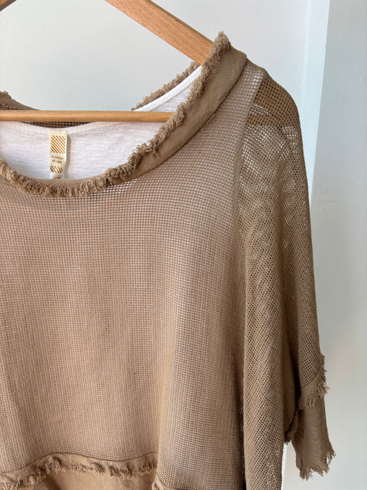 Rose layered top