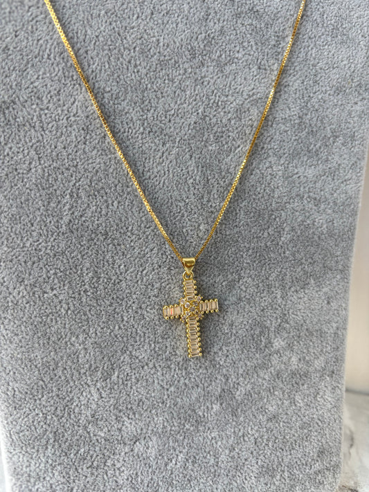 Eve cross necklace