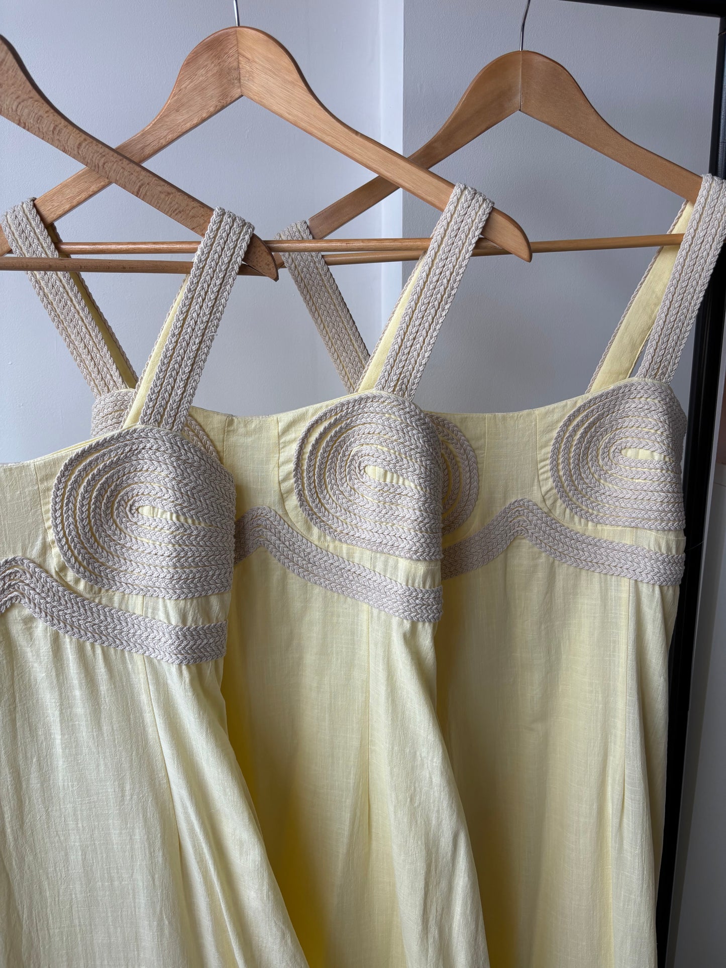 Carmen Summer Dress With Rope Detailing