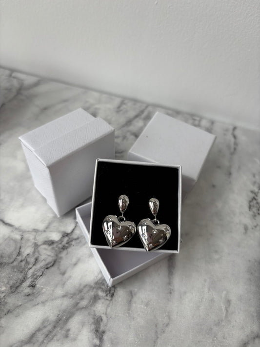 Harriet heart earrings
