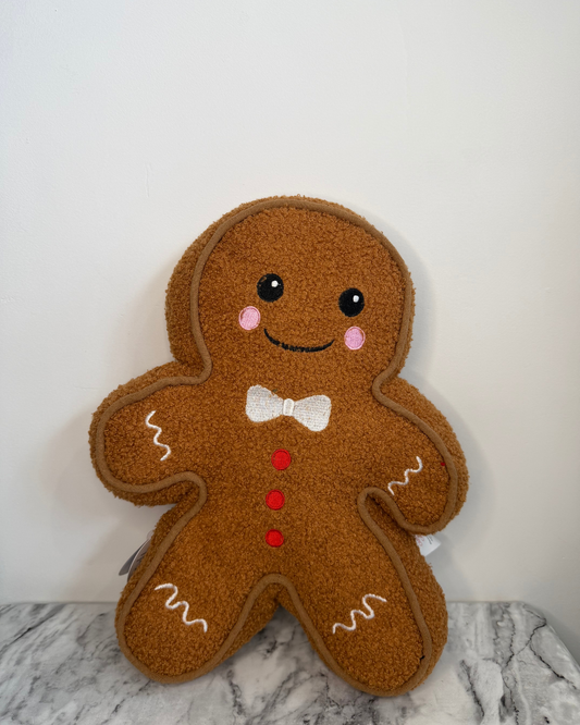 Gingerbread Man Pillow