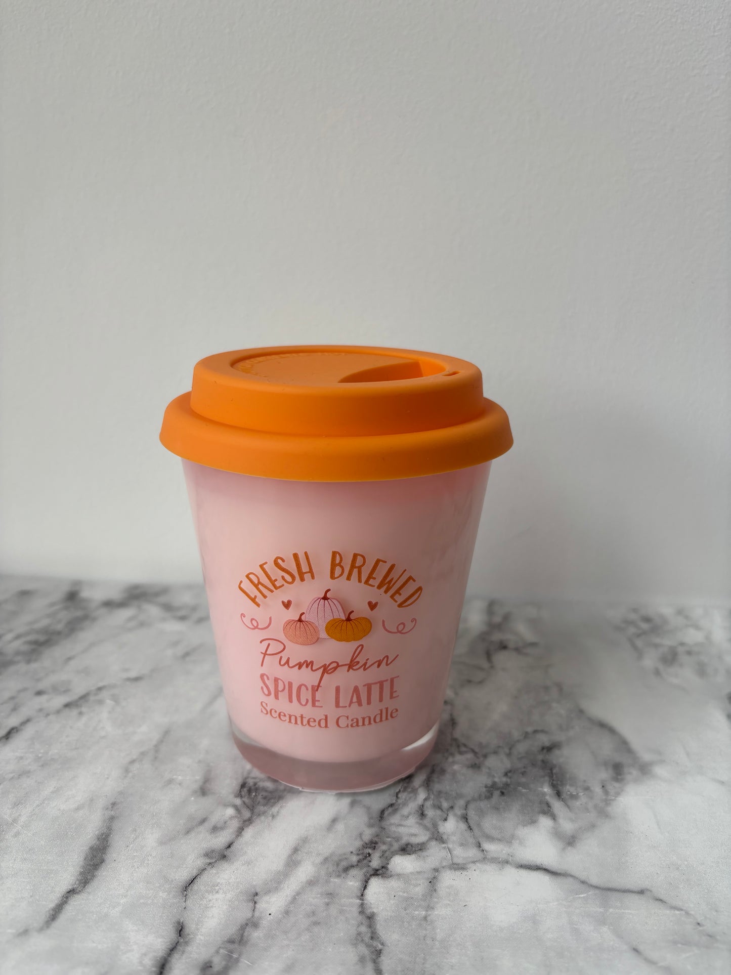 Pumpkin spiced latte candle