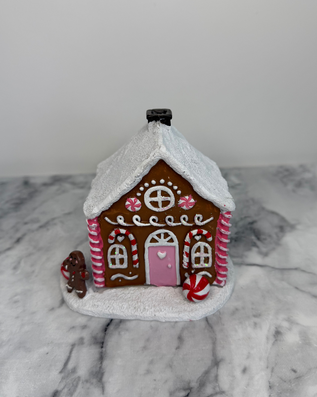 Gingerbread House Candle Holder