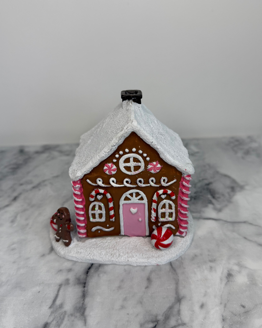 Gingerbread House Candle Holder