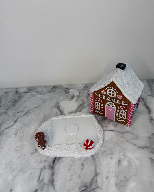 Gingerbread House Candle Holder