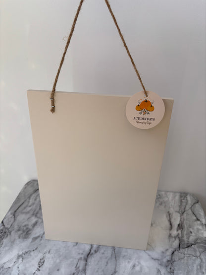 ‘Hello pumpkin’ sign