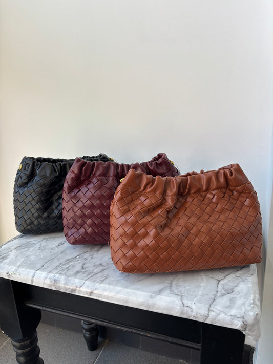 Vera Loop Leather Cross Body Bag