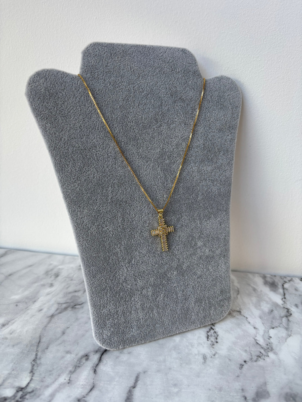 Eve cross necklace