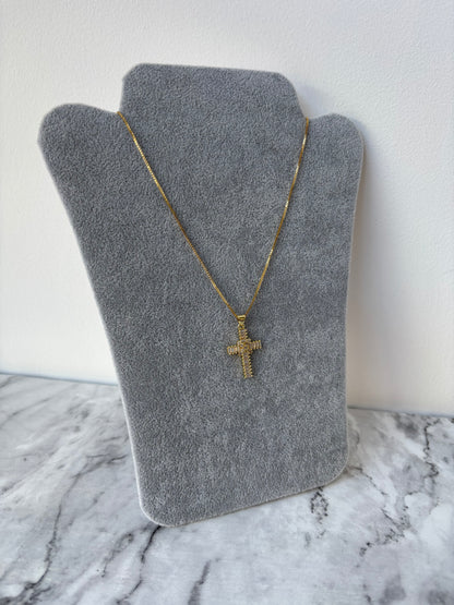 Eve cross necklace