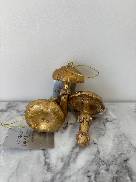 Toadstool decorations