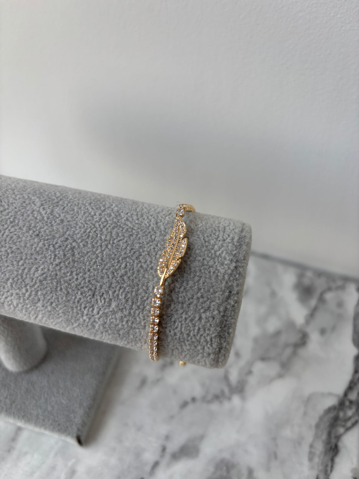 Faye Feather Bracelet