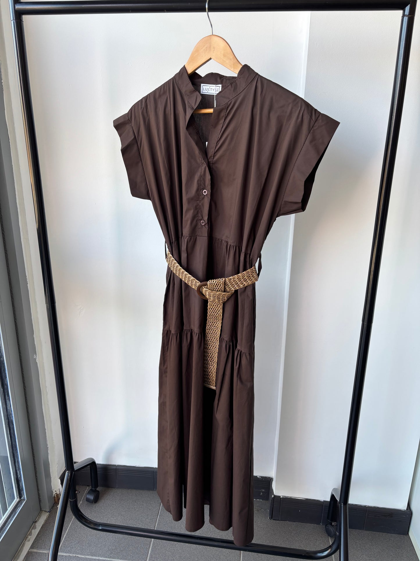 Natalie belted dress