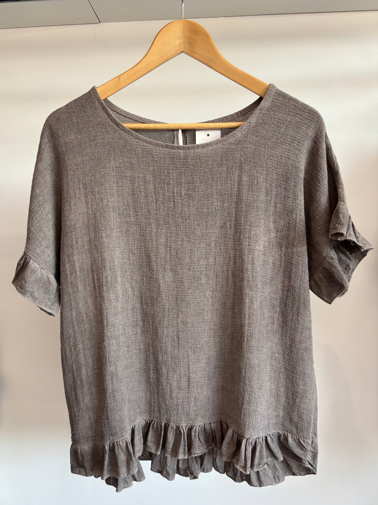 Georgia frill sleeve top
