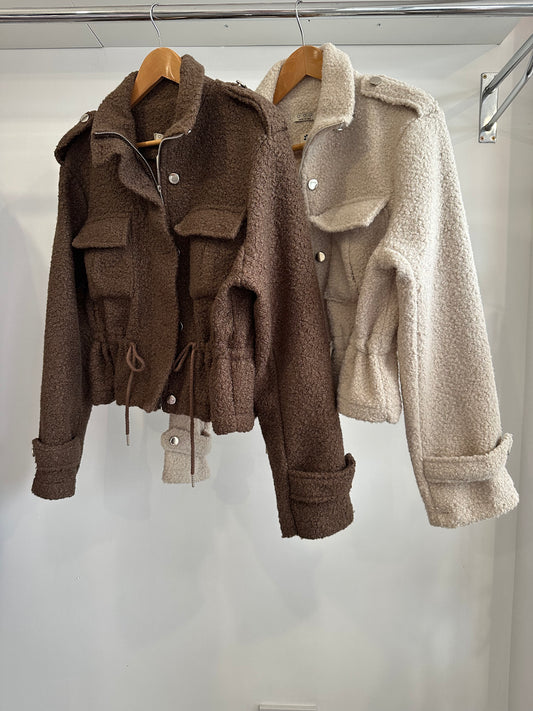 Charlotte Teddy Jacket