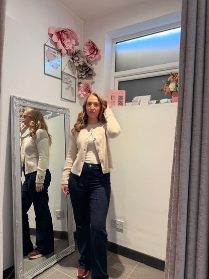 Tessa Embroidered Heart Cardigan