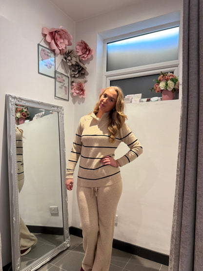 Susie Knitted Stripe Set