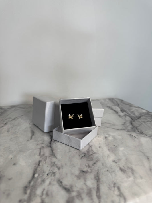 Flora Butterfly Studs
