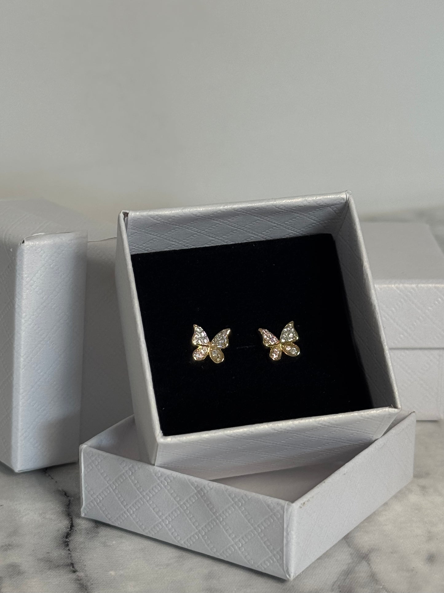 Flora Butterfly Studs